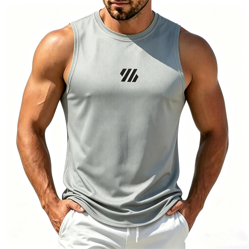 Men's Fitness running Tank Top - Sleeveless Undershirt ulasan dan harga