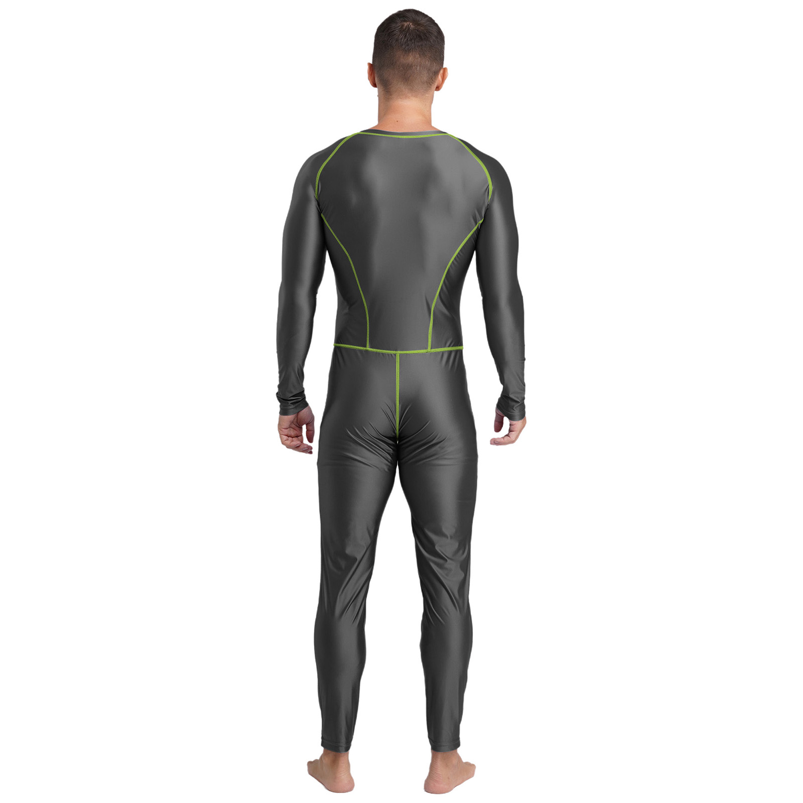 Swimwear Mens Swimsuit Glossy  - Compression Long Pant ulasan dan harga