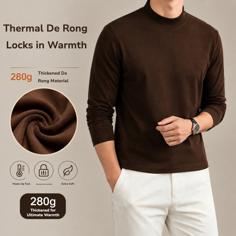 Men's 280g Double-Sided De Ron - Base Layer Top ulasan dan harga
