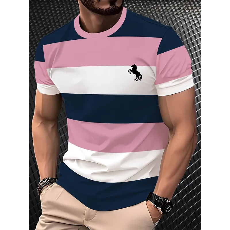 for Men Fashion T Shirt Outdoo - Undershirt Crew Neck ulasan dan harga